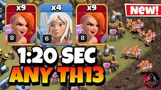 TH13 Super Valkyrie Attack Strategy | TH13 Super Valkyrie | Best TH13 Attack Strategy