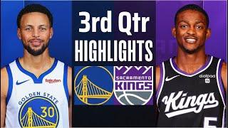 Golden State Warriors vs. Sacramento Kings Full 3rd Qtr Highlights - Oct 9 | NBA Pre-Season 2024