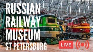 Russian RAILWAY Museum in St Petersburg