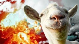 GOATS = MURDER! Goat Simulator - Funny Moments!