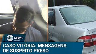 Caso Vitória: “fui filmado, agora ficou ruim”, escreveu suspeito preso | #SBTNews Manhã (12/03/25)