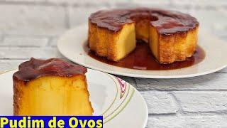 Pudim de Ovos com Medida de Copo