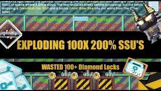 Growtopia - SPENDING 100DL on GHOST JARS! EXPLODING 100x 200% SSU | GOT ANUBIS SEAL!?