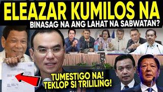 MALAKING GOODNEWS ITO! Kumanta nasi General ELEAZAR Tumestig0 sa Duterte? DUWAGCOM TRILLANES TEKLOP?