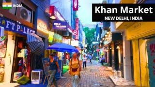 Walking in India - Khan Market, New Delhi, India 