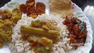 Kerala Style Lunch | Josephine's Insight