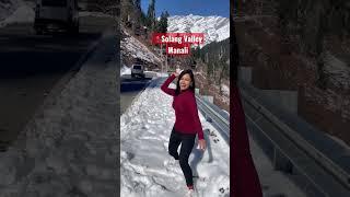 Solang Valley | Manali |Snowfall In Manali #shorts #viral