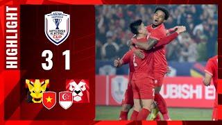 Vietnam 3 - 1 Singapore | Asean Mitsubishi Cup 2024 | Highlights