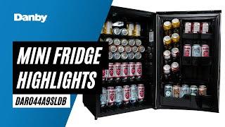 Danby Mini Fridge Highlight Video - DAR044A9SLDB