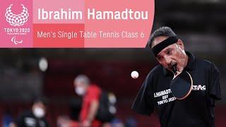 No-Armed Table Tennis Player Ibrahim Hamadtou Against Park Hong-kyu | Table Tennis | Tokyo 2020