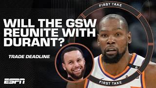 WARRIORS REUNION WITH DURANT?  'I want to see KD win WITHOUT Steph Curry' - Perk | First Take