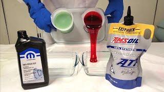 Mopar ZF 8&9 Speed VS AMSOIL FUEL-EFFICIENT ATF Cold Flow Test