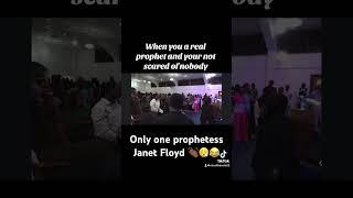 Prophetess Janet Floyd seeing in the spirit ‍