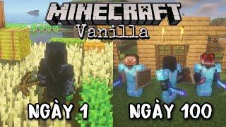 Tóm tắt 100 ngày sinh tồn Minecraft của mấy thằng ngu