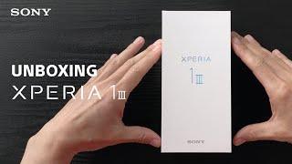 Unboxing: Sony Xperia 1 III In Sony Europe