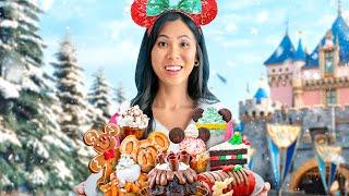 I Tried EVERY HOLIDAY Food at Disneyland! 