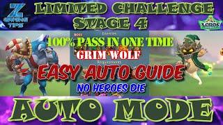 Grim Wolf Limited Challenge Stage 4 | Bloodlust Stage 4 (Semi Auto - 4 Steps) Source of Creation