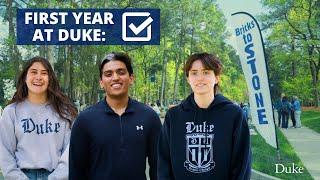 First Year Complete at Duke!