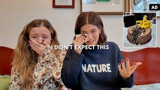 REACTING TO THE JOHN LEWIS CHRISTMAS ADVERT & THAT VIRAL CAKE MOMENT | Lily Pebbles