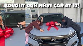 BOUGHT OUR FIRST CAR AT 17 | TheWickerTwinz