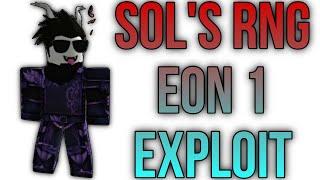 Roblox Sol's RNG EON 1 Refund Exploit