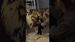 Золотой Лев  Одна из последних мощных работ в этом году Отправился к своему владельцу в Москву.