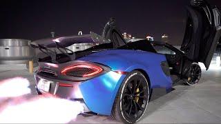 SHOOTING FLAMES OUT OF MY MCLAREN! *UNBELIEVABLE*