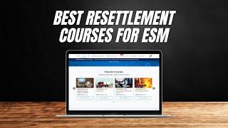 Resettlement Courses for ESM by CG Resettlement (CGR)