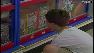 Buying Video Games at a Kmart store in 2000