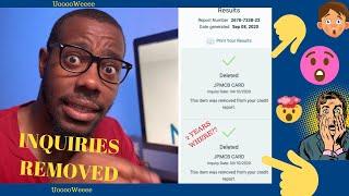 2020 How to Remove Inquiries From Credit Report ACTUAL PROOF