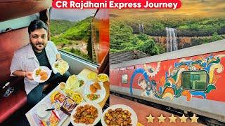 Most Premium CR Rajdhani Express First Ac Food Review || 5 star Hotel jaisa Service Train mein  Ep2