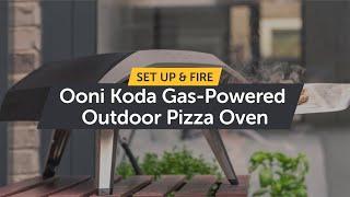 Ooni Koda 12 - Gas Powered Outdoor Pizza Oven | How to Setup & Light it