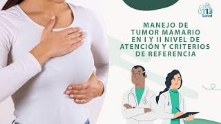 MANEJO DE TUMOR MAMARIO EN I Y II NIVEL DE ATENCIÓN Y CRITERIOS DE REFERENCIA