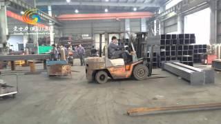 Aceally pallet rack production shop
