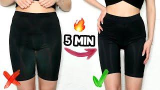 THIN LEGS IN 5 MINUTES! How to Lose Weight in Thighs