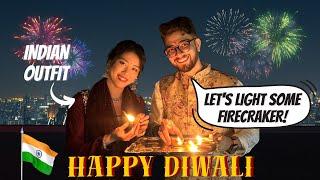 Taking my ASIAN girlfriend to Celebrate Diwali In INDIA 🪔