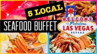 5 BEST $20-$40 VEGAS SEAFOOD BUFFETS 2022  #vegasbuffet #vegasfood #vegas