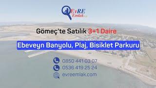 Gömeç'te 4 Cepheli Satılık Daire / Geniş ve Ferah / 3+1 / Ebeveyn Banyolu