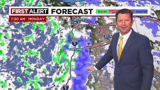 FOX 12 Oregon Sunday evening weather forecast for Portland (11/17)