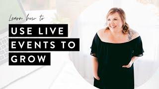 Using LIVE EVENTS to Grow Your Virtual Assistant Business