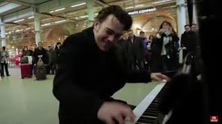 Henri Herbert Rocks The St Pancras Public Piano