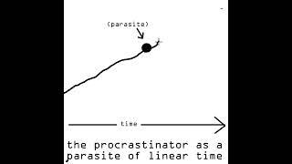 the procrastinator as a parasite of linear time