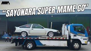 Pengiriman Balik Mobil Drift King Ke Jepang || Super Mame Go AE86 !!