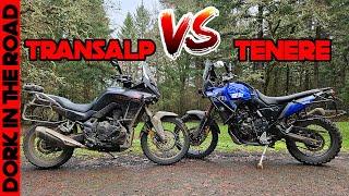 Honda Transalp 750 vs Yamaha Tenere 700 (From a Guy Who Owns Both)