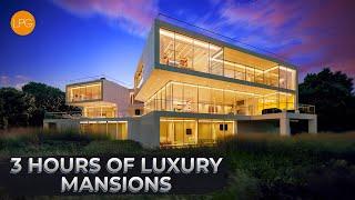 3 HOUR TOUR of the INSANE LUXURY MANSIONS | INSIDE the HOMES of MILLIONAIRES 