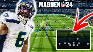 I’M THE #22 RANKED PLAYER IN THE WORLD! SEAHAWKS PLAYBOOK INSANE DEFENSE EASY BLOCK SHEDS! MADDEN 24