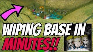 Wiping ShaneTheShadow's Base In A Matter Of Minutes! (ARK/PVP/PC) (Small Tribes)