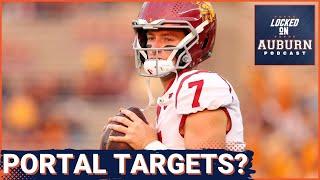 There are ALREADY Potential Transfer Portal QB Targets for Auburn | Auburn Tigers Podcast