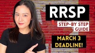 RRSP Explained in detail for beginners (Save thousands in taxes!)️