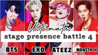 BRUTALLY RANKING ATEEZ BTS MONSTA X EXO  stage presence